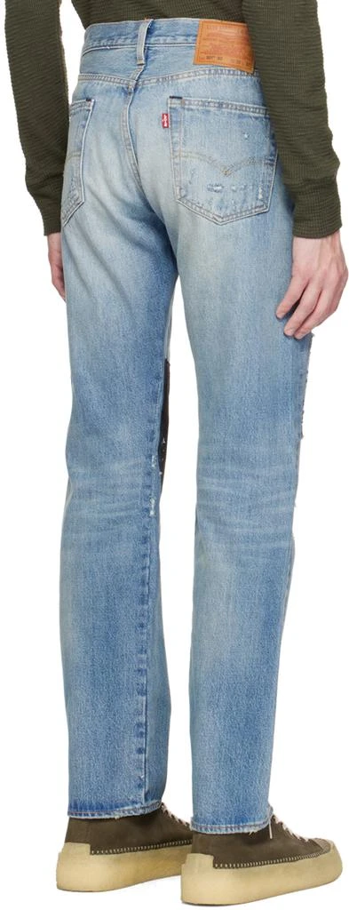 商品Levi's|Indigo 501 '93 Patchwork Jeans,价格¥1031,第3张图片详细描述