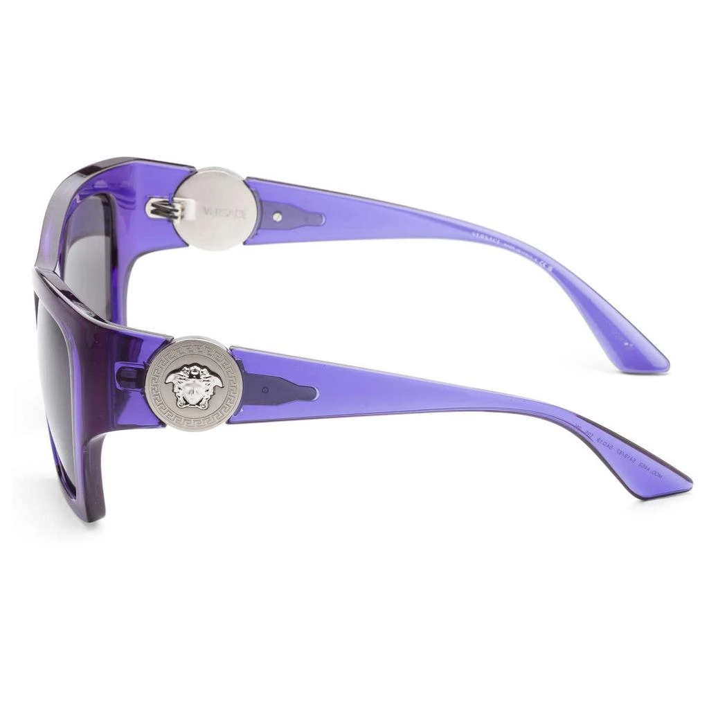 商品Versace|Versace 紫色 Irregular 太阳镜,价格¥822,第2张图片详细描述