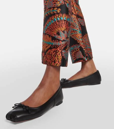 商品Christian Louboutin|Mamadrague皮革芭蕾舞平底鞋,价格¥7011,第4张图片详细描述