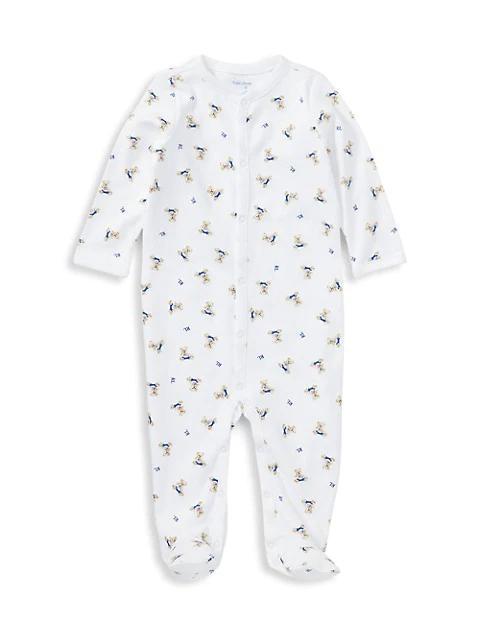 商品Ralph Lauren|Baby's Polo Bear Footie,价格¥291,第1张图片