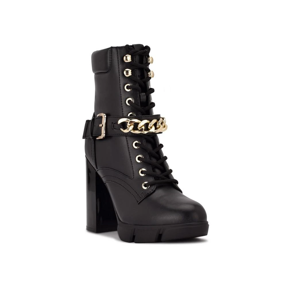 商品Nine West|Women's Vilage Heeled Lug Sole Booties,价格¥410,第1张图片
