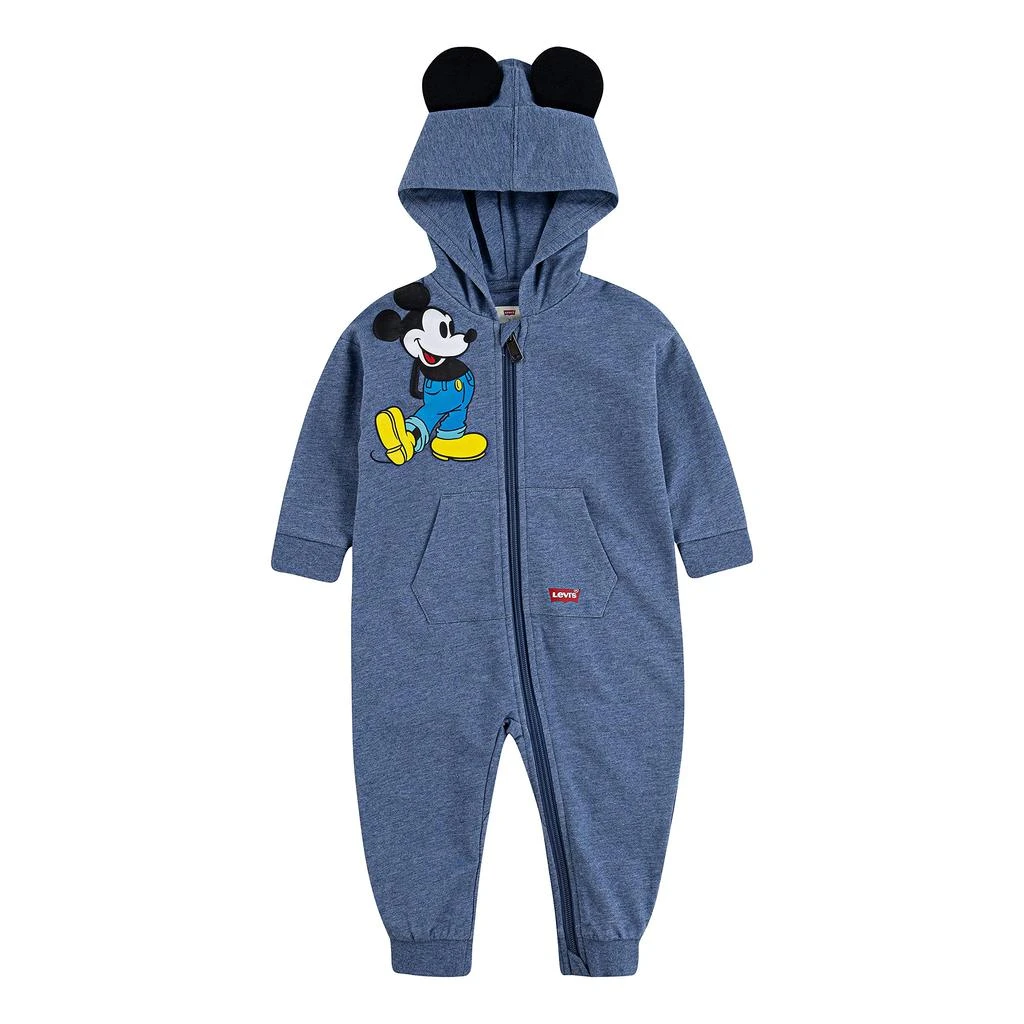 商品Levi's|Levi's® x Disney Mickey Mouse Zip Coverall (Infant),价格¥208,第1张图片