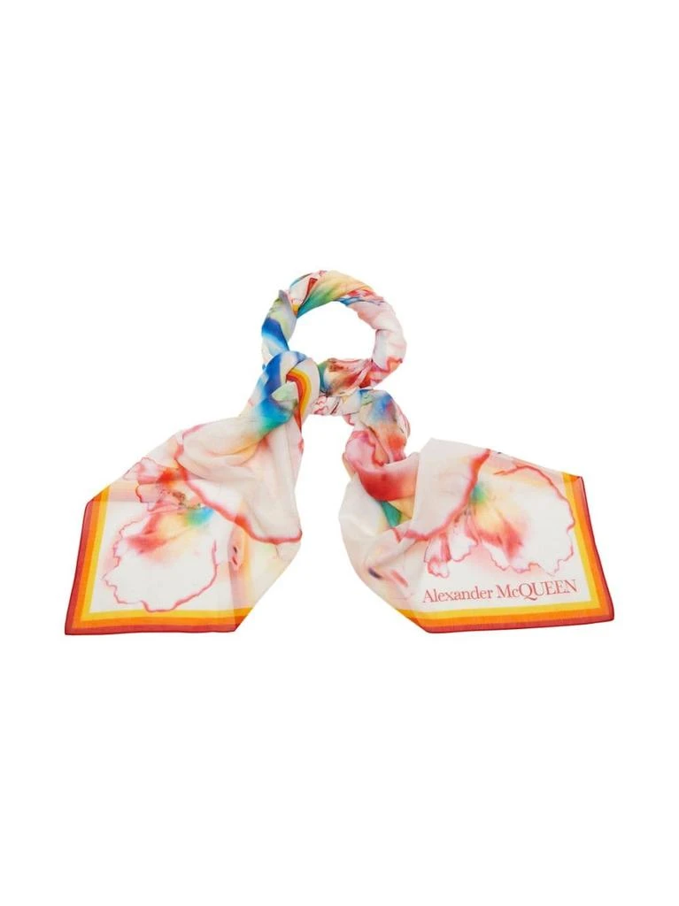 商品Alexander McQueen|Solarised Silk Foulard.,价格¥1035,第3张图片详细描述