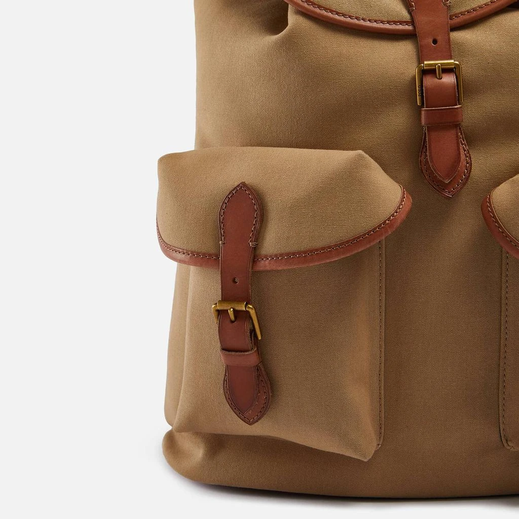 商品Ralph Lauren|Polo Ralph Lauren Leather-Trimmed Canvas Backpack,价格¥3066,第5张图片详细描述