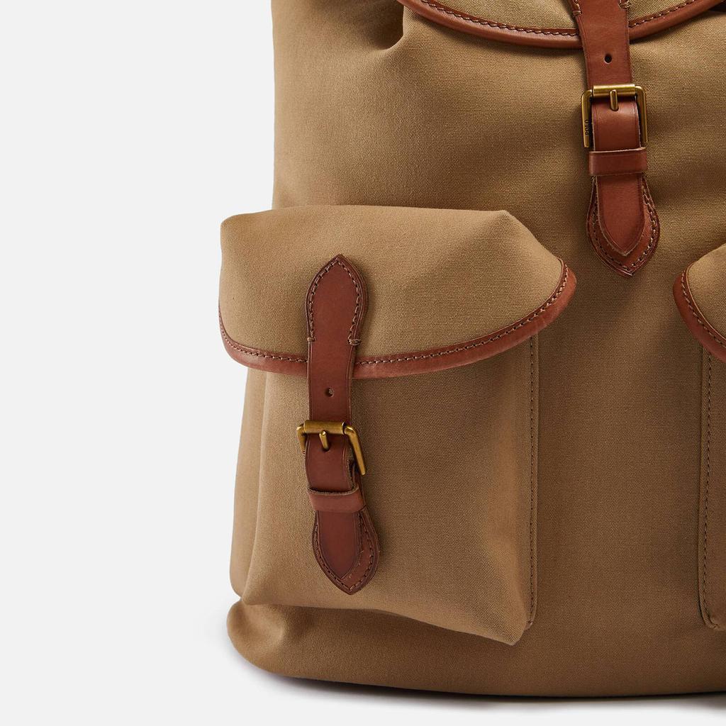 商品Ralph Lauren|Polo Ralph Lauren Leather-Trimmed Canvas Backpack,价格¥2731,第7张图片详细描述