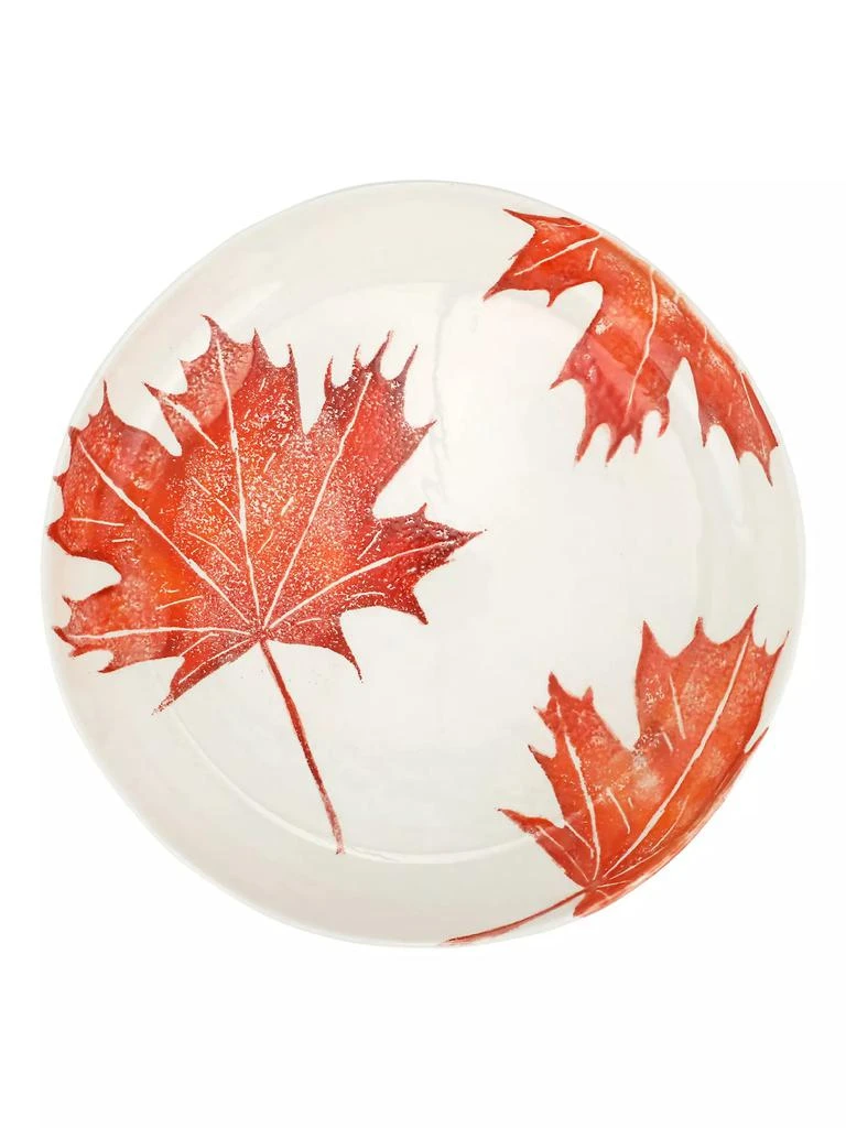 商品Vietri|Autunno Maple Leaves Round Shallow Bowl,价格¥1144,第1张图片