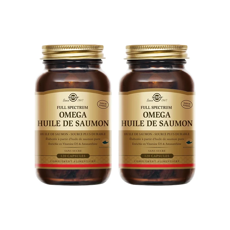 Solgar 全光谱Omega鱼油 120粒 补充脂肪酸抗氧 商品