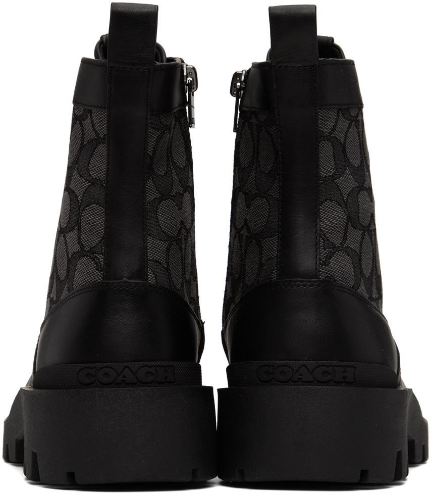 商品Coach|Black Citysole Boots,价格¥1564,第4张图片详细描述