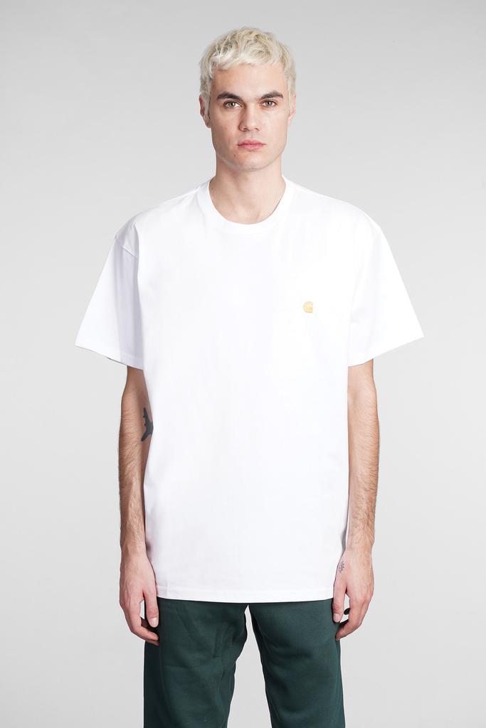 Carhartt T-shirt In White Cotton商品第1张图片规格展示