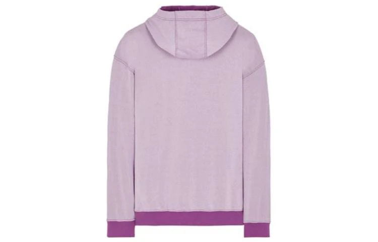 商品[国内直发] Stone Island|石头岛 SS23 MARINA系列 字母印花休闲宽松卫衣 男款 品红,价格¥1913,第3张图片详细描述