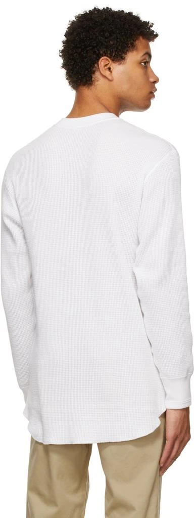 商品Nanamica|White Long Sleeve Thermal T-Shirt,价格¥426,第3张图片详细描述