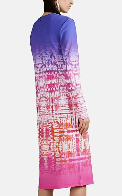 商品Prabal Gurung|Tie-Dyed Print T-Shirt Dress,价格¥1396,第3张图片详细描述