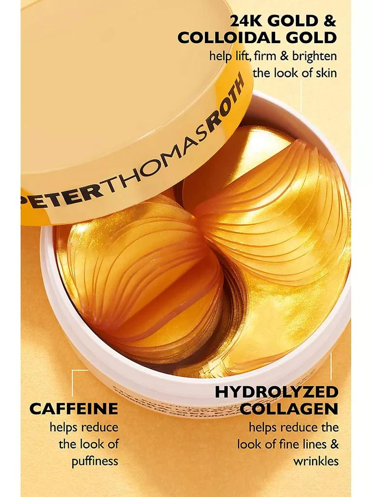 商品Peter Thomas Roth|24K Gold Pure Luxury Lift & Firm Hydra-Gel Eye Patches,价格¥553,第3张图片详细描述