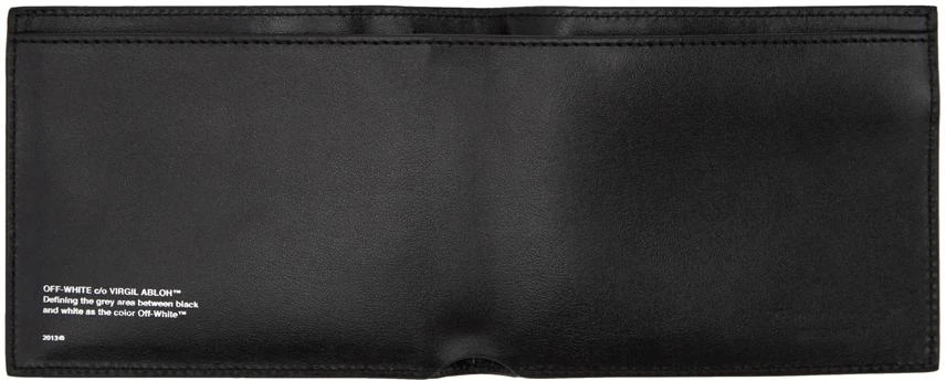 商品Off-White|Black Logo Bifold Wallet,价格¥1232,第3张图片详细描述