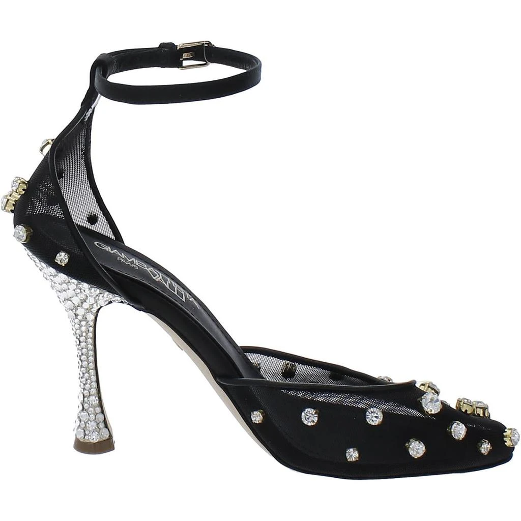 商品Giambattista Valli|Giambattista Valli Womens DOTTED CRY Ankle Strap Rhinestones Pumps,价格¥790,第2张图片详细描述