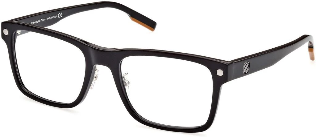 商品Zegna|Demo Rectangular Men's Eyeglasses EZ5240-H 001 56,价格¥519,第1张图片