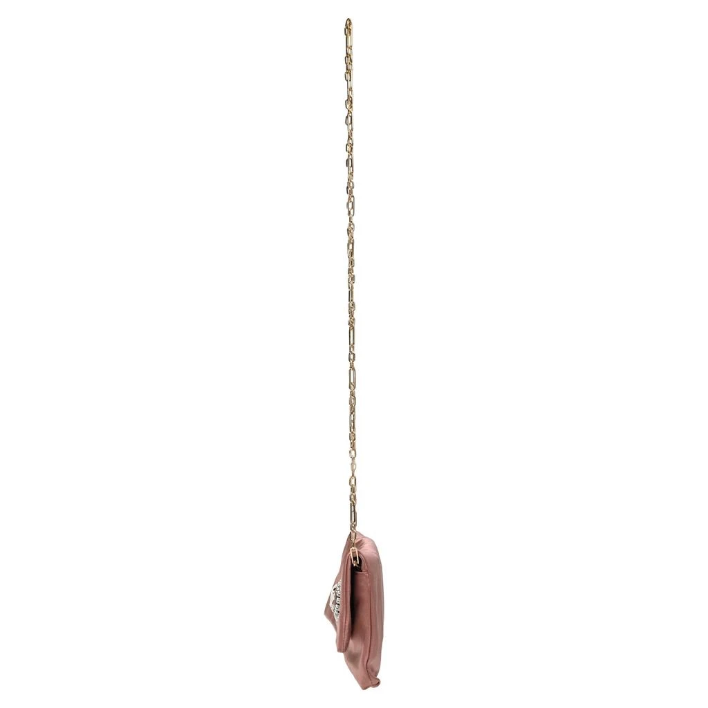 商品[二手商品] Jimmy Choo|Titania Clutch Bag in Pink Satin,价格¥5672,第2张图片详细描述