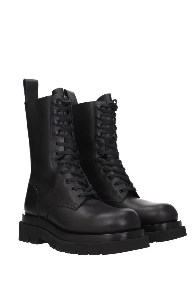 商品Bottega Veneta|Ankle Boot Leather Black,价格¥5378,第2张图片详细描述