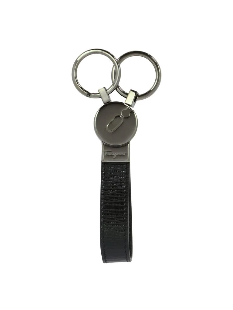 商品Salvatore Ferragamo|Leather keyring,价格¥1568,第1张图片