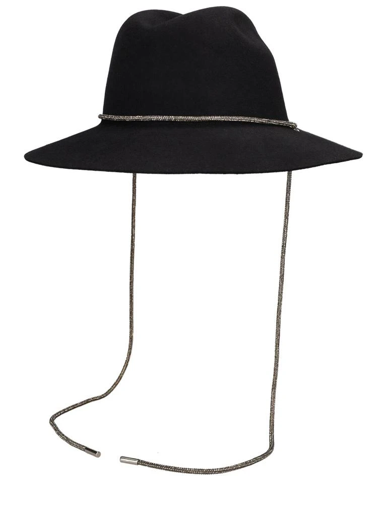 商品BORSALINO|Jo Embellished Felt Hat,价格¥4129,第2张图片详细描述