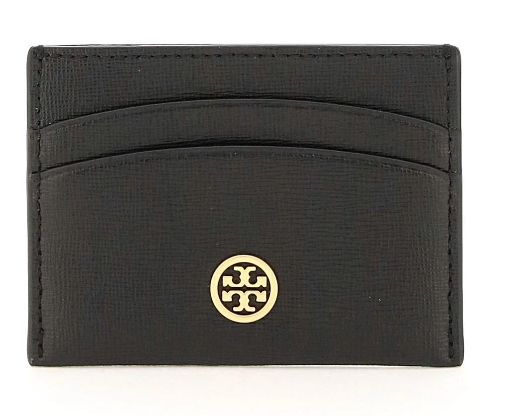 商品Tory Burch|Tory Burch Robinson Logo Plaque Card Case,价格¥460,第1张图片