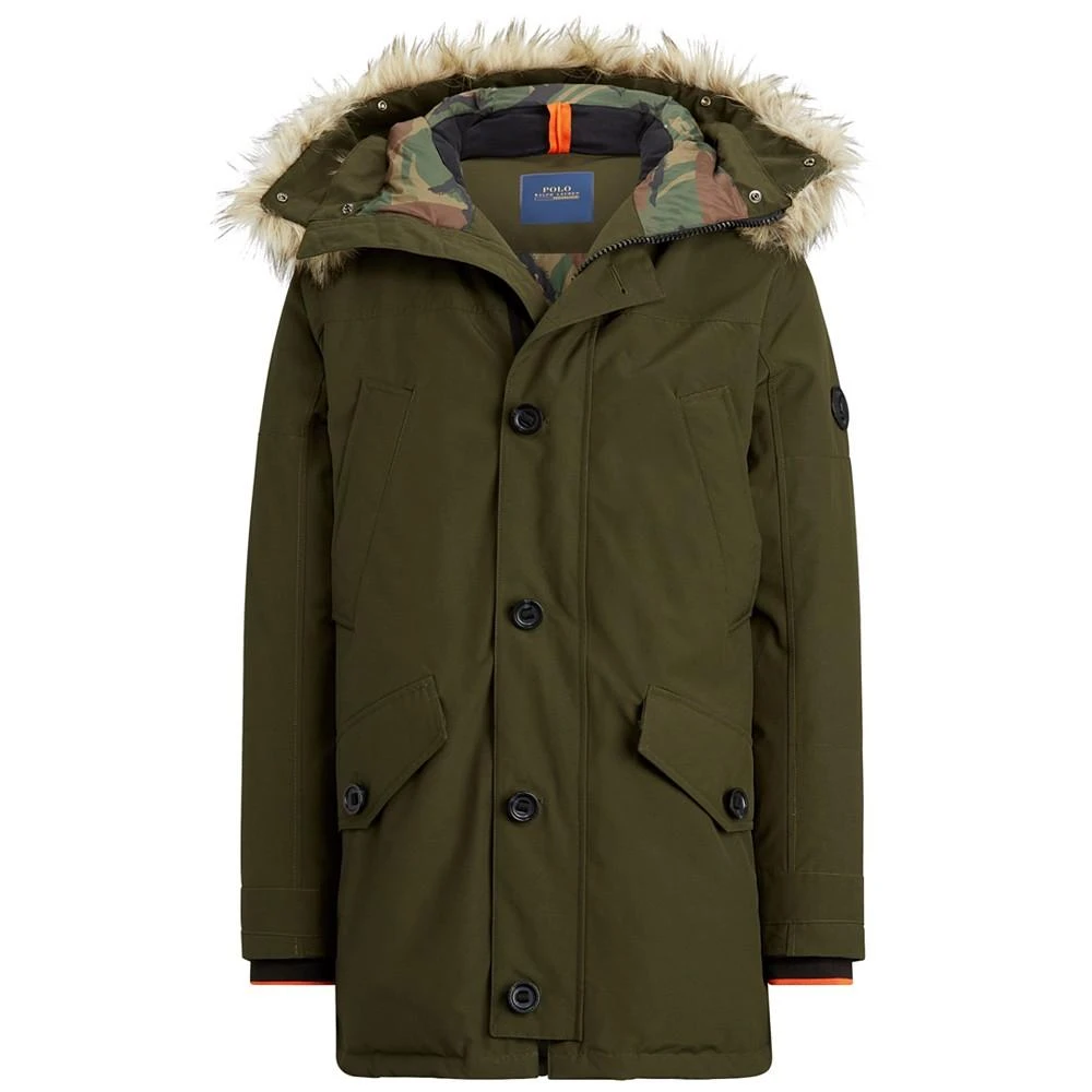 Men's Faux-Fur-Trim Down Parka 商品