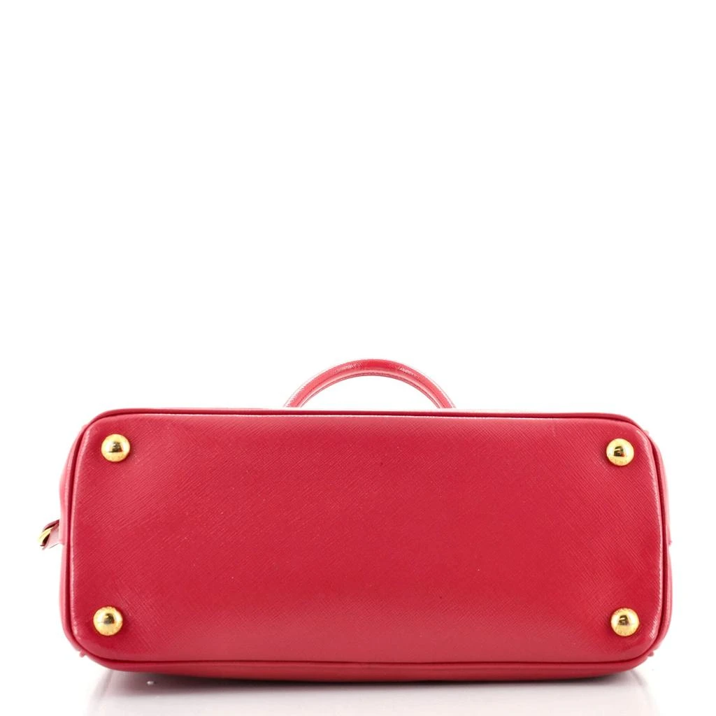 商品[二手商品] Prada|Prada Double Zip Lux Tote Vernice Saffiano Leather Mini,价格¥9455,第3张图片详细描述
