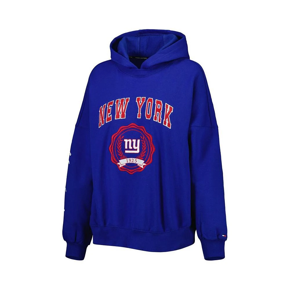 ��商品Tommy Hilfiger|Women's Royal New York Giants Becca Drop Shoulder Pullover Hoodie,价格¥505,第2张图片详细描述