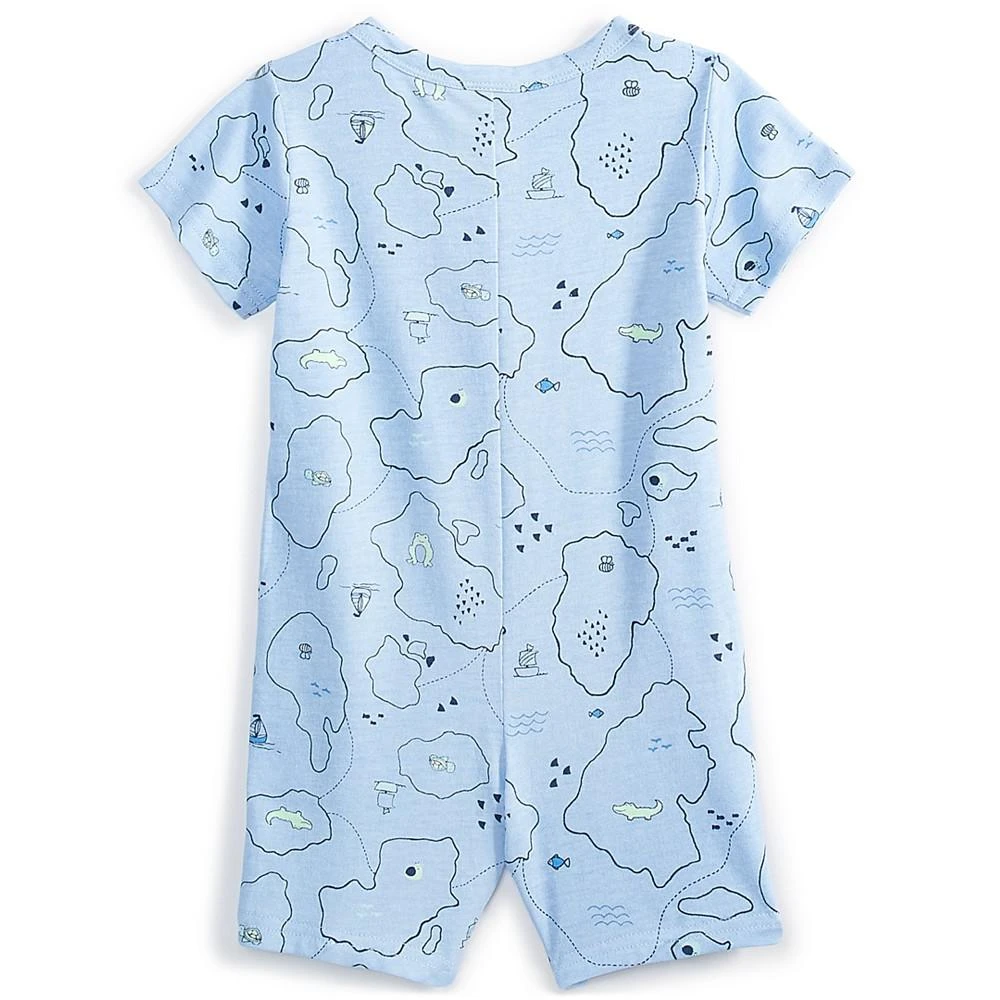 商品First Impressions|Baby Boys Maps-Print Sunsuit, Created for Macy's,价格¥111,第2张图片详细描述