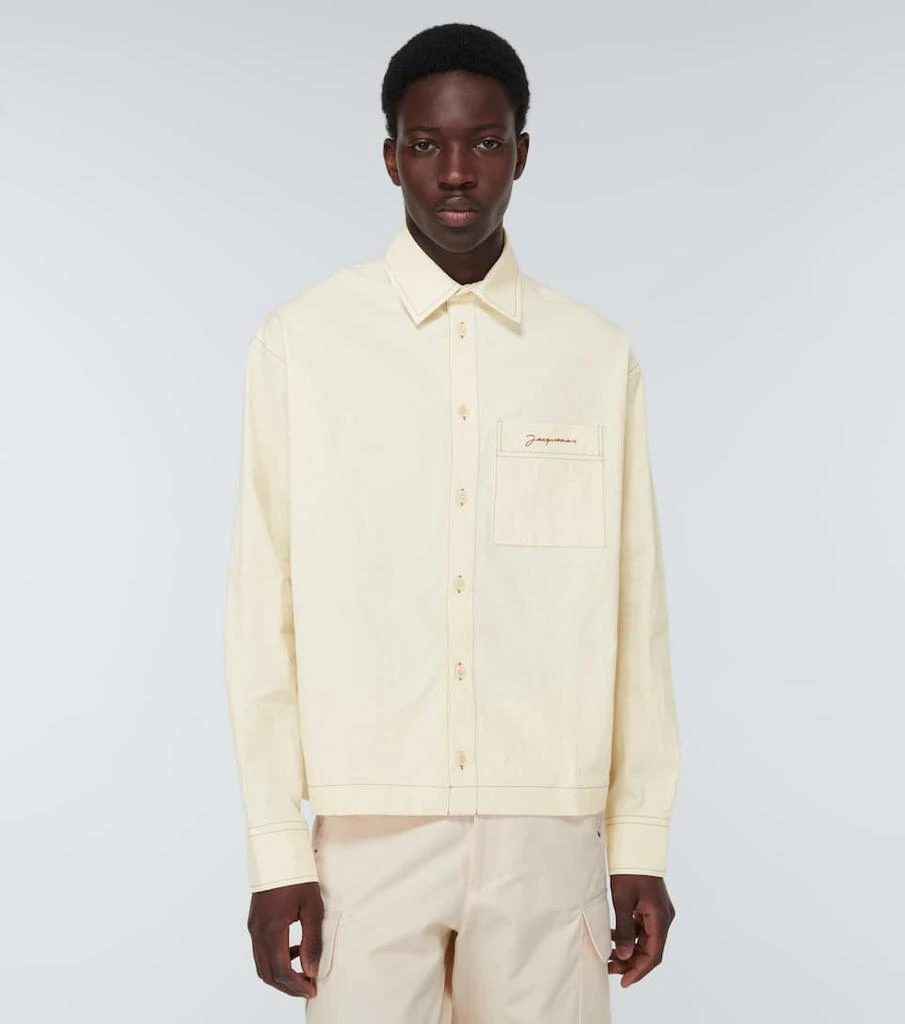 商品Jacquemus|La Chemise Papier棉质衬衫,价格¥2629,第3张图片详细描述