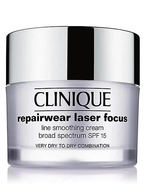 商品Clinique|Repairwear Laser Focus SPF 15 Line Smoothing Cream - Very Dry to Dry Combination,价格¥390,第1张图片