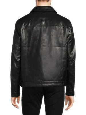 商品Michael Kors|Kingsbury Faux Leather Trucker Jacket,价格¥263,第2张图片详细描述