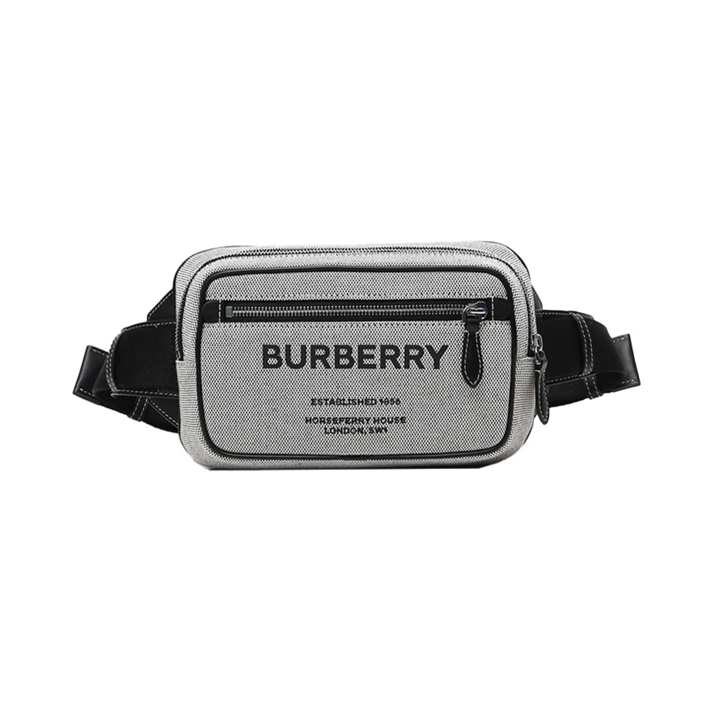 商品[国内直发] Burberry|BURBERRY 博柏利 男士黑色腰包 8038902,价格¥5098,第1张图片