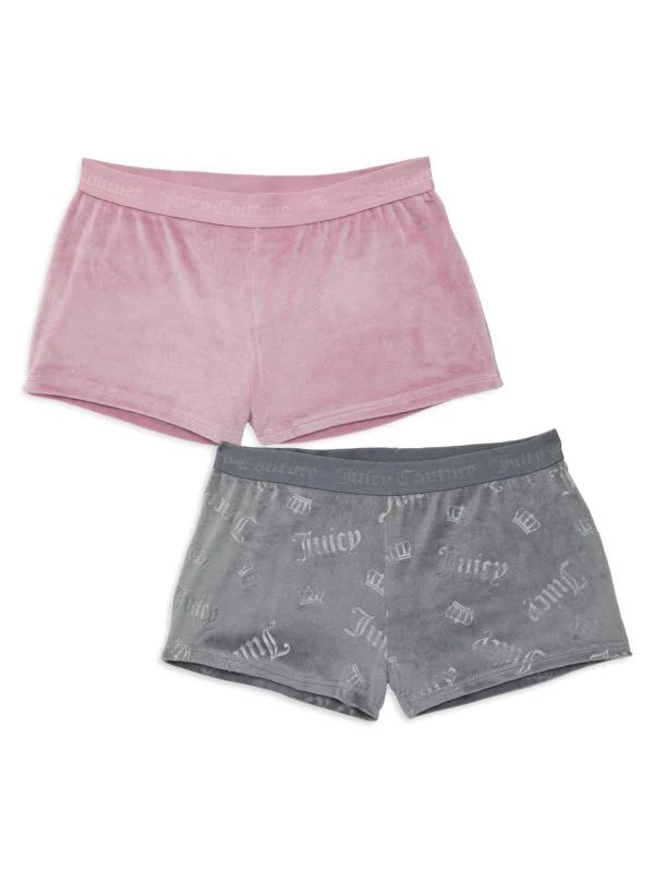 商品Juicy Couture|2-Pack Logo Sleep Shorts,价格¥120,第1张图片