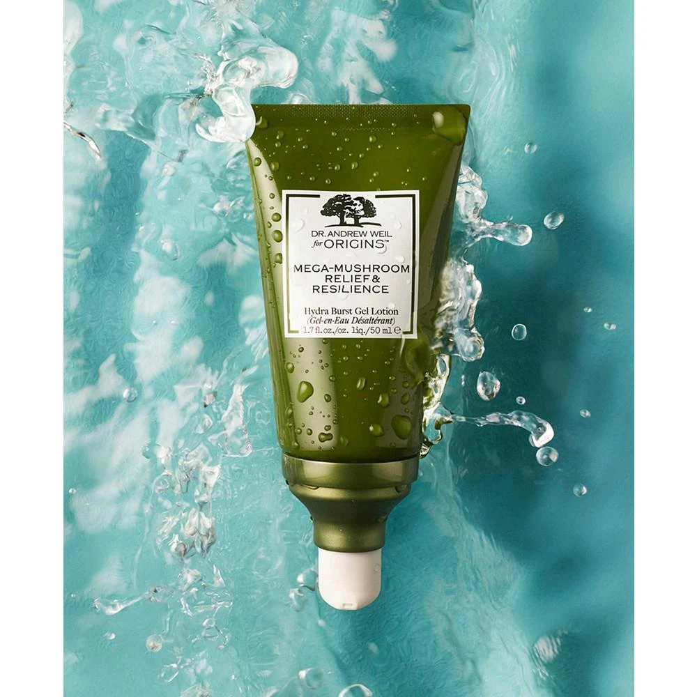 商品Origins|Dr. Andrew Weil for Origins™ Mega-Mushroom Relief & Resilience Hydra Burst Gel Lotion, 1.7 oz.,价格¥550,第3张图片详细描述