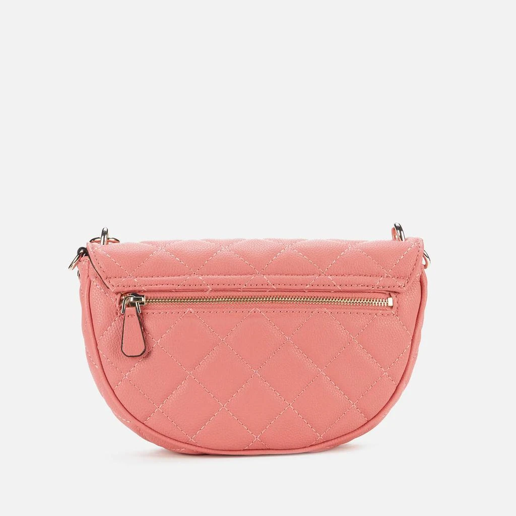 商品GUESS|Guess Women's Gillian Cross Body Flap Bag - Apricot,价格¥733,第3张图片详细描述