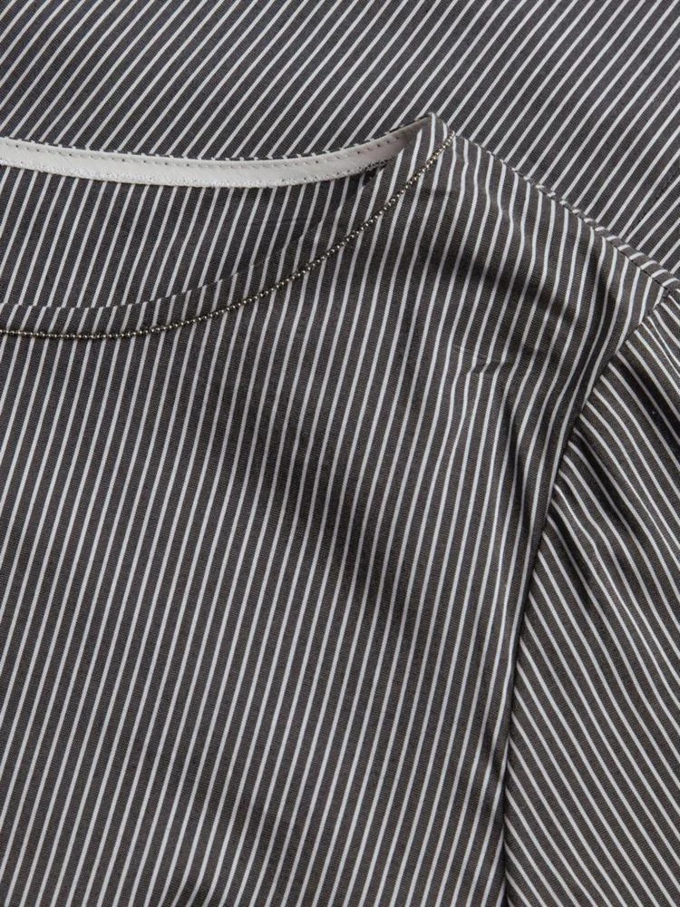 商品Lafayette 148 New York|Paige Striped Sheath Dress,价格¥1125,第4张图片详细描述