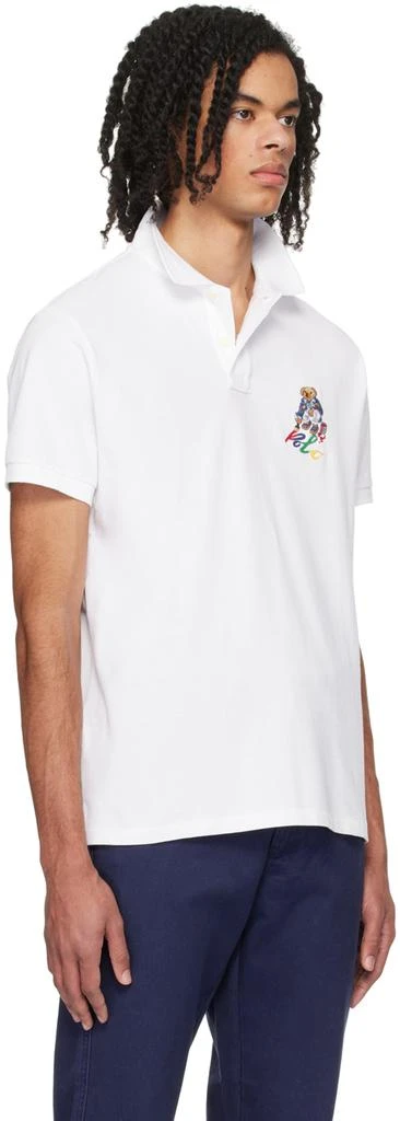 商品Ralph Lauren|White Polo Bear Polo,价格¥937,第2张图片详细描述