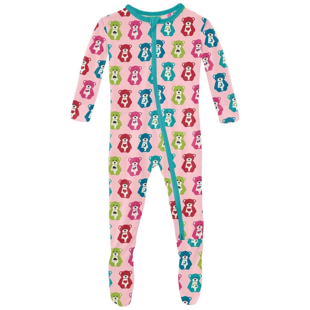 商品KicKee Pants|Print Footie with Two-Way Zipper (Infant),价格¥251,第1张图片