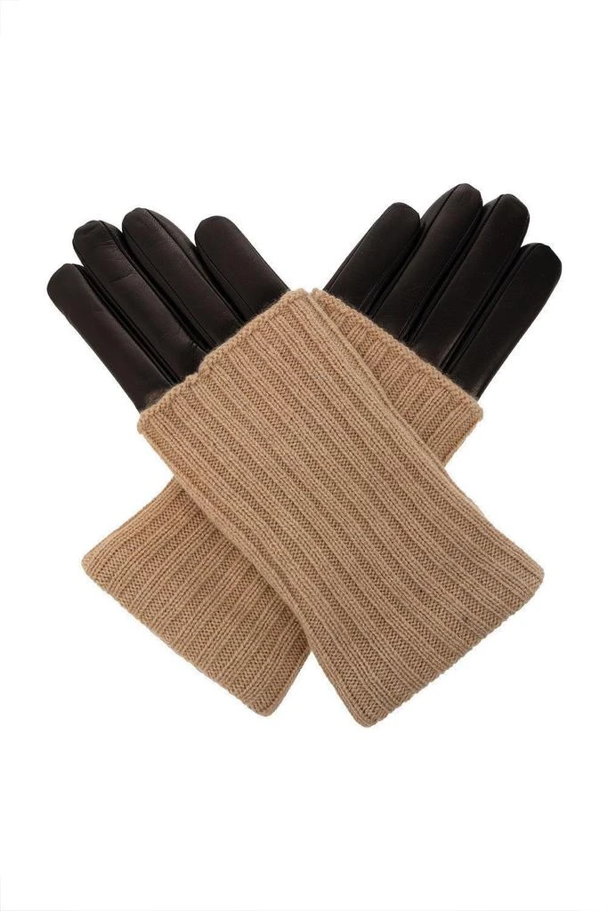 商品Salvatore Ferragamo|Salvatore Ferragamo Panelled Gloves,价格¥2052,第1张图片