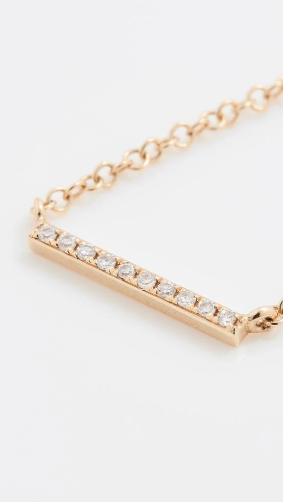 商品Effy|14K 金钻石迷你条扣项链,价格¥3401,第3张图片详细描述