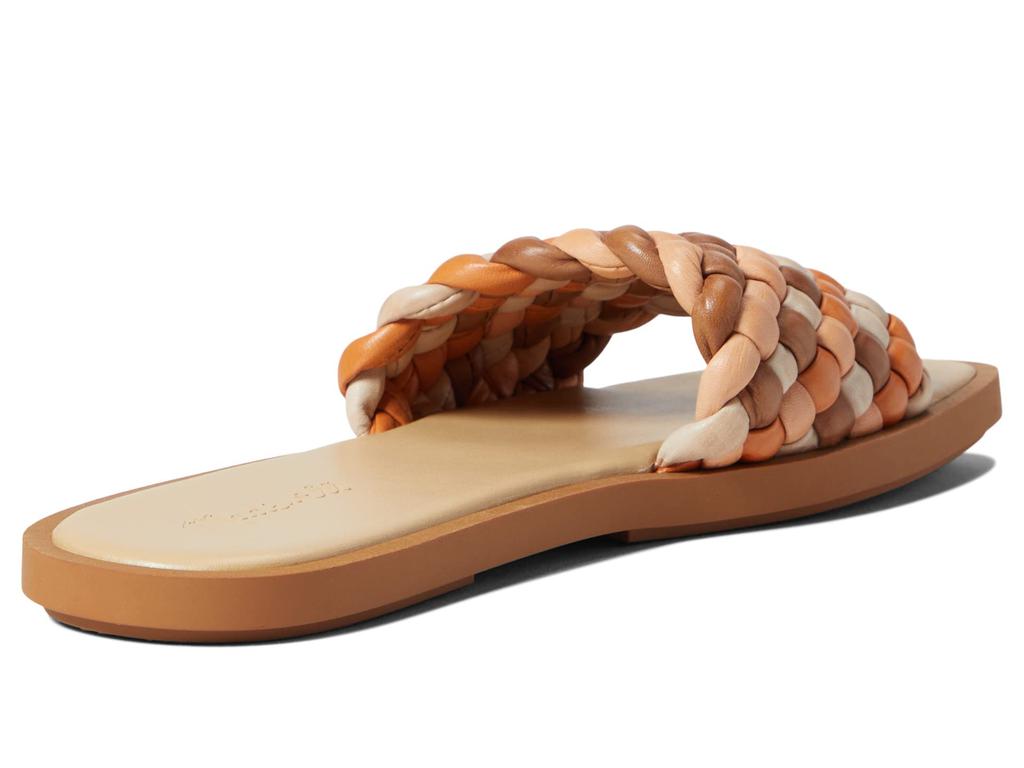 The Suzi Slide Sandal in Multi Woven Leather商品第5张图片规格展示