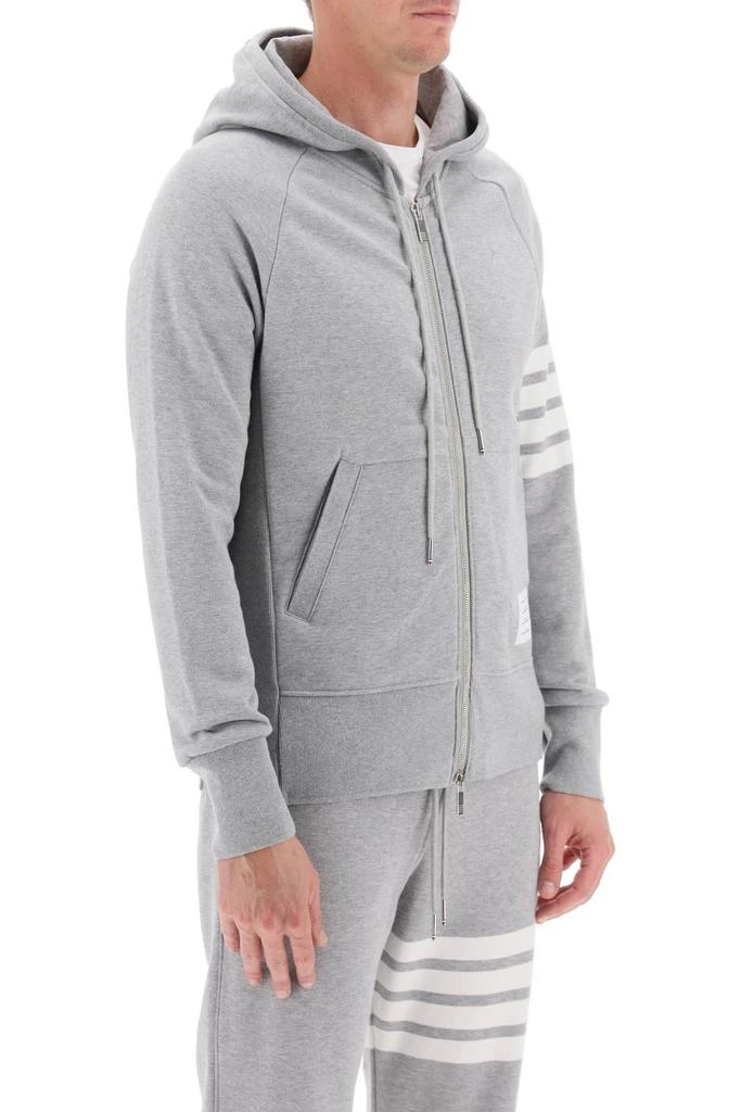 商品Thom Browne|Thom browne 4-bar zip-up hoodie,价格¥5742,第2张图片详细描述