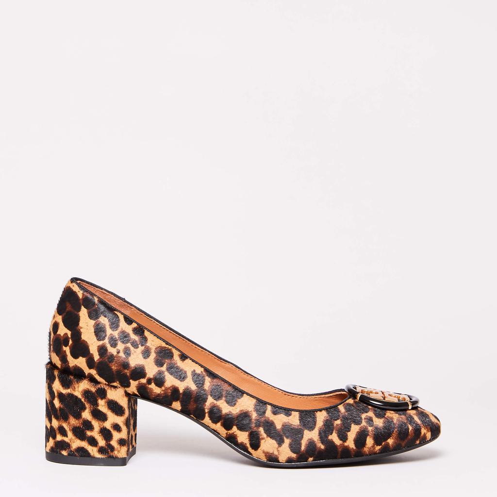 商品Tory Burch|Pump Medium Heel (50 mm) Leopard,价格¥3237,第1张图片