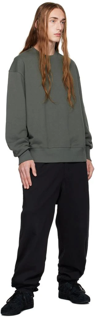 商品Y-3|Gray Crewneck Sweatshirt,价格¥1091,第4张图片详细描述