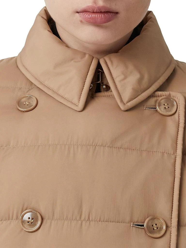 商品Burberry|Ashwick Belted Hooded Puffer Coat,价格¥11619,第5张图片详细描述