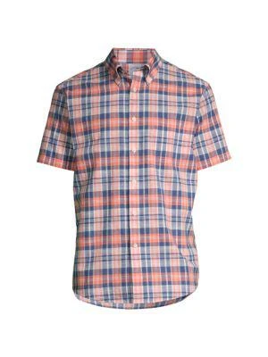 商品Brooks Brothers|Madras Plaid Shirt,价格¥188,第3张图片详细描述