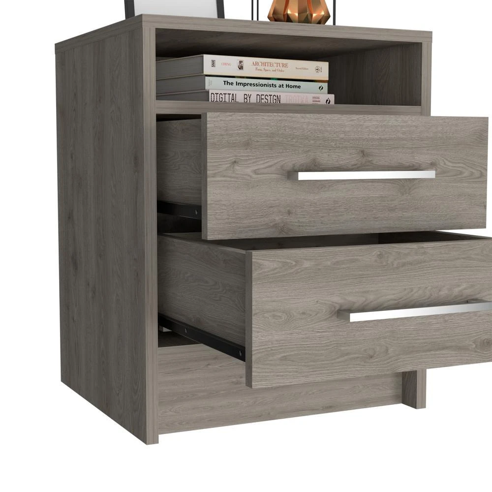 商品Depot E-Shop|Leyva Night Stand Light Gray,价格¥1858,第5张图片详细描述