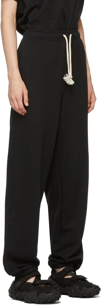 商品Acne Studios|Black French Terry Lounge Pants,价格¥1393,第2张图片详细描述