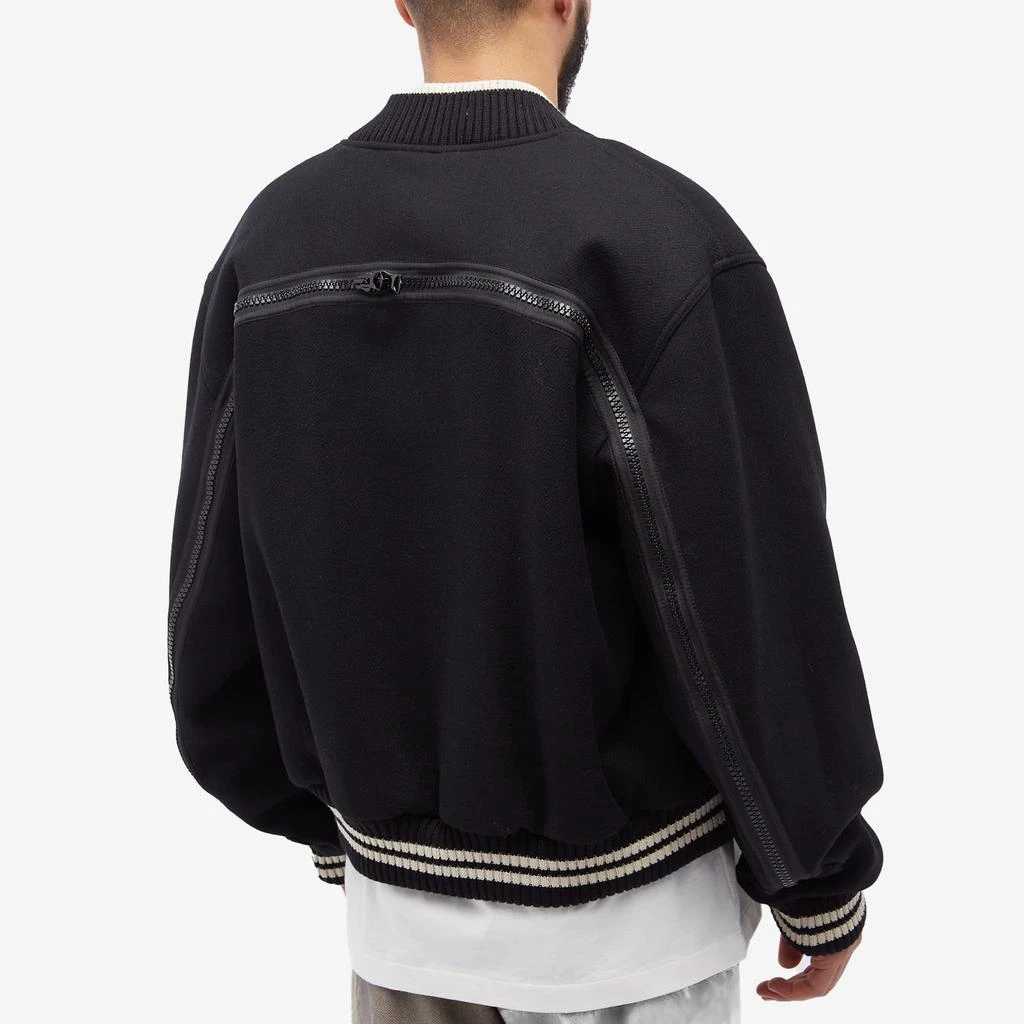 商品Dries Van Noten|Dries Van Noten Vellow Wool Bomber Jacket,价格¥10232,第3张图片详细描述